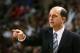 PHILADELPHIA - MARCH 18: Jeff Van Gundy, head coach of the Houston Rockets, reacts to a call during the game against the Philadelphia 76ers on March 18, 2007 at the Wachovia Center in Philadelphia, Pennsylvania. NOTE TO USER: User expressly acknowledges
