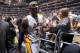 LOS ANGELES, CA - DECEMBER 8: Kobe Bryant #24 of the Los Angeles Lakers exits the court after a game against the Toronto Raptors on December 8, 2013 at STAPLES Center in Los Angeles, California. NOTE TO USER: User expressly acknowledges and agrees that, b