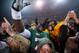 Dec 7, 2013; Waco, TX, USA; The Baylor Bears celebrate their win over the Texas Longhorns in the last game ever at Floyd Casey Stadium. The Bears won 30-10. Mandatory Credit: Jerome Miron-USA TODAY Sports