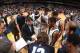 MEMPHIS, TN - NOVEMBER 1: Dave Joerger head coach of the Memphis Grizzlies draws up a play against the Detroit Pistons on November 1, 2013 at FedExForum in Memphis, Tennessee. NOTE TO USER: User expressly acknowledges and agrees that, by downloading and o
