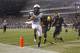 PHILADELPHIA - DECEMBER 8: Keenan Reynolds #19 of the Navy Midshipmen scores the game-winning touchdown during a game against the Army Black Knights on December 8, 2012 at Lincoln Financial Field in Philadelphia, Pennsylvania. The Navy won 17-13. (Photo b
