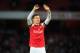 LONDON, ENGLAND - FEBRUARY 02: Laurent Koscielny of Arsenal celebrates defeating Stoke City after the Barclays Premier League match between Arsenal and Stoke City at Emirates Stadium on February 2, 2013 in London, England. (Photo by Michael Regan/Getty