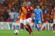 ISTANBUL, TURKEY- SEPTEMBER 17: Galatasaray's Wesley Sneijder rides the ball during UEFA Champions League Group B match agaist Real Madrid at the Ali Sami Yen Area on September 17, 2013 in Istanbul, Turkey. (Photo by Burak Kara/Getty Images)