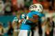 MIAMI GARDENS, FL - OCTOBER 31: Cameron Wake #91 of the Miami Dolphins reacts after a play against the Cincinnati Bengals at Sun Life Stadium on October 31, 2013 in Miami Gardens, Florida. (Photo by Chris Trotman/Getty Images)