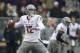 SEATTLE, WA - NOVEMBER 29: Connor Halliday #12 of Washington State passes the ball during the first half of a game at Husky Stadium on November 29, 2013 in Seattle, Washington. (Photo by Stephen Brashear/Getty Images)