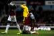 LONDON, ENGLAND - DECEMBER 14: Carlton Cole of West Ham reacts after a missed chance on goal during the Barclays Premier League match between West Ham United and Sunderland at Boleyn Ground on December 14, 2013 in London, England. (Photo by Steve Barden