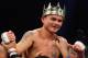 SAN ANTONIO, TX - DECEMBER 14: Marcos Maidana celebrates his unanimous decision against Adrien Broner becoming the new WBA Welterweight Title champion at Alamodome on December14, 2013 in San Antonio, Texas.during their bout at Alamodome on December 14, 2