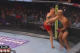 Benavidez almost decapitates Johnson, who circles out with his hands low.