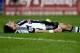 CARDIFF, WALES - DECEMBER 14: Shane Long of West Brom lies on the pitch during the Barclays Premier League match between Cardiff City and West Bromwich Albion at Cardiff City Stadium on December 14, 2013 in Cardiff, Wales. (Photo by Ben Hoskins/Getty Imag