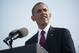 ARLINGTON, VA - SEPTEMBER 11: 11: U.S. President Barack Obama speaks during a ceremony in observance of the terrorist attacks of 9/11 as Defense Secretary Chuck Hagel (L) and Chairman of the Joint Chiefs of Staff Gen. Martin Dempsey listen at the Pentag