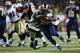 ST. LOUIS, MO - DECEMBER 15: Zac Stacy #30 of the St. Louis Rams rushes against the New Orleans Saints at the Edward Jones Dome on December 15, 2013 in St. Louis, Missouri. (Photo by Dilip Vishwanat/Getty Images)
