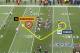 Most linebackers can't stay with Vereen in coverage; courtesy of NFL GameRewind.