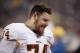 MINNEAPOLIS, MN - NOVEMBER 07: Tyler Polumbus #74 of the Washington Redskins looks on during the game against the Minnesota Vikings on November 7, 2013 at Mall of America Field at the Hubert H. Humphrey Metrodome in Minneapolis, Minnesota. (Photo by Hanna