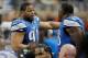 DETROIT, MI - NOVEMBER 20: Ndamukong Suh #90 of the Detroit Lions talks with Nick Fairley #98 on the bench while playing the Carolina Panthers at Ford Field on November 20, 2011 in Detroit, Michigan. (Photo by Gregory Shamus/Getty Images)