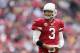 GLENDALE, AZ - DECEMBER 08: Quarterback Carson Palmer #3 of the Arizona Cardinals during the NFL game against the St. Louis Rams at the University of Phoenix Stadium on December 8, 2013 in Glendale, Arizona. The Cardinals defeated the Rams 30-10. (Photo