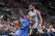 SAN ANTONIO, TX - December 21: Reggie Jackson #15 of the Oklahoma City Thunder drives against the San Antonio Spurs at the AT&T Center on December 21, 2013 in San Antonio, Texas. NOTE TO USER: User expressly acknowledges and agrees that, by downloading an