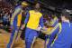 Barnes (center) has had two excellent 12-game stretches while starting in the place of injured stars.