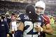 Dec 22, 2013; Seattle, WA, USA; Arizona Cardinals wide receiver Larry Fitzgerald (11) hugs Seattle Seahawks cornerback Richard Sherman (25) following a 17-10 Arizona victory at CenturyLink Field. Mandatory Credit: Joe Nicholson-USA TODAY Sports