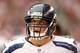 GLENDALE, AZ - SEPTEMBER 09: Offensive guard J.R. Sweezy #64 of the Seattle Seahawks during the season opener against the Arizona Cardinals at the University of Phoenix Stadium on September 9, 2012 in Glendale, Arizona. The Cardinals defeated the Seahawk