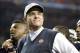 Dec 7, 2013; Atlanta, GA, USA; Auburn Tigers head coach Gus Malzahn celebrates after winning the 2013 SEC Championship game against the Missouri Tigers at Georgia Dome. Auburn won 59-42. Mandatory Credit: Brett Davis-USA TODAY Sports
