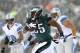 PHILADELPHIA, PA - DECEMBER 08: LeSean McCoy #25 of the Philadelphia Eagles carries the ball in the third quarter against the Detroit Lions on December 8, 2013 at Lincoln Financial Field in Philadelphia, Pennsylvania. (Photo by Elsa/Getty Images)