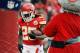 Dec 22, 2013; Kansas City, MO, USA; Kansas City Chiefs running back Jamaal Charles (25) celebrates after scoring during the first half of the game against the Indianapolis Colts at Arrowhead Stadium. Mandatory Credit: Denny Medley-USA TODAY Sports