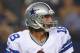 ARLINGTON, TX - AUGUST 24: Kyle Orton #18 of the Dallas Cowboys during a preseason game at AT&T Stadium on August 24, 2013 in Arlington, Texas. (Photo by Ronald Martinez/Getty Images)