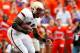 CLEMSON, SC - OCTOBER 12: Andre Williams #44 of the Boston College Eagles rushes during the game against the Clemson Tigers at Memorial Stadium on October 12, 2013 in Clemson, South Carolina. (Photo by Tyler Smith/Getty Images)