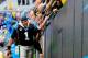 CHARLOTTE, NC - DECEMBER 22: Cam Newton #1 of the Carolina Panthers celebrates with the fans after a win against the New Orleans Saints during their game at Bank of America Stadium on December 22, 2013 in Charlotte, North Carolina. The Panthers won 17-13