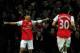 LONDON, ENGLAND - OCTOBER 25: Park Chu-Young of Arsenal is congratulated by team mates after scoring his teams second goal of the game during the Carling Cup Fourth Round match between Arsenal and Bolton Wanderers at Emirates Stadium on October 25, 2011