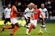 DERBY, ENGLAND - DECEMBER 07: Will Hughes of Derby abvances under pressure from Tyler Blackett (L) and Stephen Dobbie (R) of Blackpool during the Sky Bet Championship match between Derby County and Blackpool at iPro Stadium on December 07, 2013 in Derby,