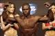 Aug 16, 2013; Boston, MA, USA; Uriah Hall poses during the weigh-in for his UFC fight at TD Garden tomorrow night. Mandatory Credit: Winslow Townson-USA TODAY Sports