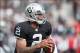 Nov 3, 2013; Oakland, CA, USA; Oakland Raiders quarterback Terrelle Pryor (2) scrambles out of the pocket during the first quarter against the Philadelphia Eagles at O.co Coliseum. Mandatory Credit: Ed Szczepanski-USA TODAY Sports
