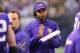 MINNEAPOLIS, MN - DECEMBER 15: Head coach Leslie Frazier of the Minnesota Vikings works the sidelines against the Philadelphia Eagles on December 15, 2013 at Mall of America Field at the Hubert H. Humphrey Metrodome in Minneapolis, Minnesota. (Photo by A