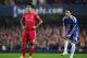 LONDON, ENGLAND - NOVEMBER 20: Luis Suarez of Liverpool looks on with John Terry of Chelsea during the Barclays Premier League match between Chelsea and Liverpool at Stamford Bridge on November 20, 2011 in London, England. (Photo by Shaun Botterill/Getty