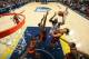 MEMPHIS, TN - NOVEMBER 26: Zach Randolph #50 of the Memphis Grizzlies shoots against Tristan Thompson #13 and Anderson Varejao #17 of the Cleveland Cavaliers on November 26, 2012 at FedExForum in Memphis, Tennessee. NOTE TO USER: User expressly acknowledg