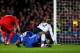 LONDON, ENGLAND - DECEMBER 29: Samuel Eto'o #29 of Chelsea scores his team's second goal during the Barclays Premier League match between Chelsea and Liverpool at Stamford Bridge on December 29, 2013 in London, England. (Photo by Julian Finney/Getty Ima