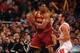 CHICAGO, IL - DECEMBER 21: Andrew Bynum #21 of the Cleveland Cavaliers controls the ball against the Chicago Bulls on December 21, 2013 at the United Center in Chicago, Illinois. NOTE TO USER: User expressly acknowledges and agrees that, by downloading an
