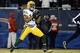 Dec 29, 2013; Chicago, IL, USA; Green Bay Packers wide receiver Randall Cobb (18) catches the game-winning touchdown against the Chicago Bears during the fourth quarter at Soldier Field. The Green Bay Packers win 33-28. Mandatory Credit: Mike DiNovo-USA T