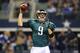 ARLINGTON, TX - DECEMBER 29: Nick Foles #9 of the Philadelphia Eagles looks to pass in the first quarter against the Dallas Cowboys at Cowboys Stadium on December 29, 2013 in Arlington, Texas. (Photo by Ronald Martinez/Getty Images)