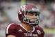 COLLEGE STATION, TX - NOVEMBER 09: Mike Evans #13 of the Texas A&M Aggies waits on the field before the game against the Mississippi State Bulldogs at Kyle Field on November 9, 2013 in College Station, Texas. (Photo by Scott Halleran/Getty Images)