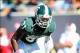Oct 12, 2013; East Lansing, MI, Michigan State Spartans cornerback Darqueze Dennard (31) looks over Indiana Hoosiers offense during the second half in a game at Spartan Stadium. MSU won 42-28. Mandatory Credit: Mike Carter-USA TODAY Sports