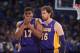 Andrew Bynum and Pau Gasol
