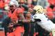 PISCATAWAY, NJ - NOVEMBER 10: Brandon Coleman #17 of the Rutgers Scarlet Knights makes the catch for the game winning touchdown in the fourth quarter as Justin Trimble #5 of the Army Black Knights defends on November 10, 2012 at High Point Solutions Stad