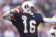 31 Dec 1996: Quarterback Dameyune Craig of the Auburn Tigers passes the ball during the Independence Bowl against the Army Black Knights in Shreveport, Louisiana. Auburn won the game 32-29. Mandatory Credit: Brian Bahr/Allsport