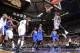SACRAMENTO, CA - JANUARY 2: Derrick Williams #13 of the Sacramento Kings dunks the ball against the Philadelphia 76ers at Sleep Train Arena on January 2, 2014 in Sacramento, California. NOTE TO USER: User expressly acknowledges and agrees that, by downlo