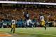 ATLANTA, GA - DECEMBER 07: Sammie Coates #18 of the Auburn Tigers scores a touchdown against Matt White #17 and Braylon Webb #9 of the Missouri Tigers in the first quarter during the SEC Championship Game at Georgia Dome on December 7, 2013 in Atlanta, G