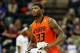 Dec 1, 2013; Lake Buena Vista, FL, USA; Oklahoma State Cowboys guard Marcus Smart (33) against the Memphis Tigers during the second half at ESPN Wide World of Sports. Memphis Tigers defeated the Oklahoma State Cowboys 73-68. Mandatory Credit: Kim Klement-
