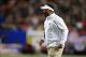Dec 31, 2013; Atlanta, GA, USA; Texas A&M Aggies head coach Kevin Sumlin reacts from the sidelines in the third quarter against the Duke Blue Devils in the 2013 Chick-fil-A Bowl at the Georgia Dome. Mandatory Credit: Daniel Shirey-USA TODAY Sports