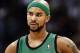 Jan 7, 2014; Denver, CO, USA; Boston Celtics guard Jerryd Bayless (11) in the first quarter against the Denver Nuggets at the Pepsi Center. Mandatory Credit: Isaiah J. Downing-USA TODAY Sports